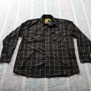 DIXXON, The Drifter, Long Sleeve Flannel Shirt, 3X, like new
